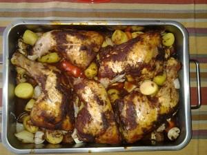 Cómo cocinar pollo al hornoa